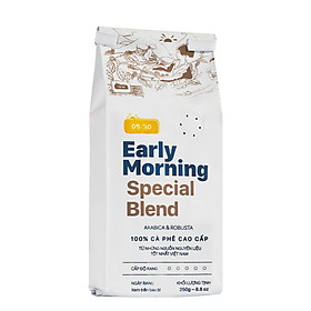 Cà Phê Nguyên Hạt Cao Cấp Early Morning - Special Blend (250G)