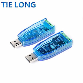 Industrial USB To RS485 Converter Upgrade Protection RS232 Converter Compatibility V2.0 Standard RS-485 A Connector Board Module Color: USB To RS485