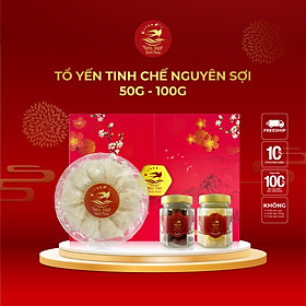 Tổ yến Tinh chế sợi 100 gram Yến Việt Tinh Hoa - Hàng chính hãng