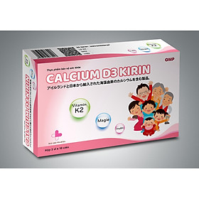 Thực phẩm chức năng viên uống bổ sung Canxi - Calcium D3 Kirin