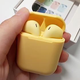 Tai nghe Inpod i12 TWS Bluetooth 5.0 cho iPhone và Android kèm Hộp sạc - Hàng nhập khẩu