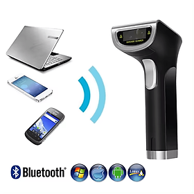 Mua Máy quét mã vạch 2D không dây Bluetooth có màn hình hiển thị vạch pin YHD-6700DB  hàng chính hãng  bảo hành 1 năm - Hàng Nhập Khẩu