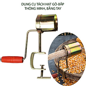 Mua Dụng cụ tách hạt ngô thông minh bằng tay làm bằng thép mạ chống gỉ