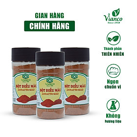 Combo 3 hũ Bột Điều Màu 60gr (60gr/hũ)