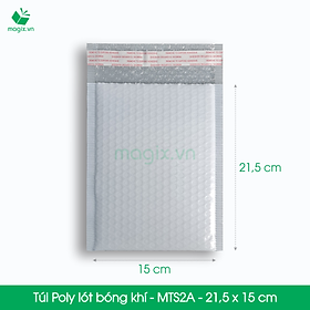 MTS2A - 21.5x15 cm - 25 Túi chống sốc bọc bóng khí