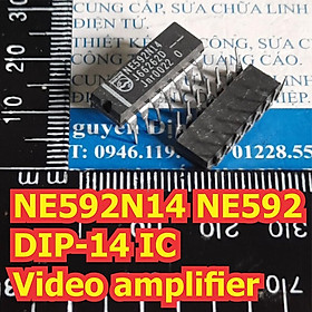 2 con NE592N14 NE592 DIP-14 IC Video amplifier kde7371