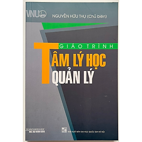 Sách - Giáo Trình Tâm Lý Học Quản Lý