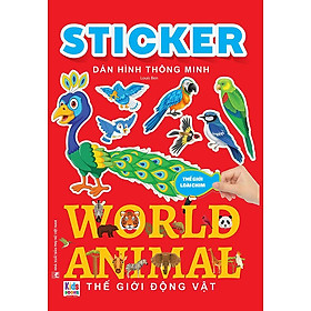 Sticker Dán Hình Thông Minh - Thế Giới Động Vật - Thế Giới Loài Chim