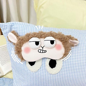 Bịt Mắt Ngủ Cừu Có Túi Nước 4m - ZooZoo 018025 - Màu Nâu