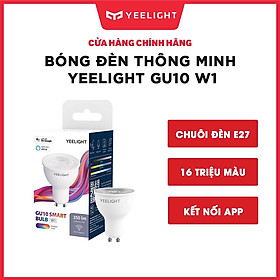 Mua Bóng đèn thông minh Yeelight đuôi cài GU10 W1  led RGB 16 triệu màu dễ dàng cài đặt và sử dụng  bào hành 12 tháng