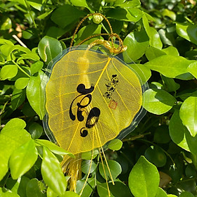 Mua Lá bồ đề Bình An - chữ THỌ