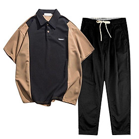 Bộ Đồ Nam Mùa Hè Áo Thun Polo Cổ Bẻ Quần Baggy Basic Chất Kaki Thời Trang Zenkonu TOP NAM 230 + QUAN NAM 1000060