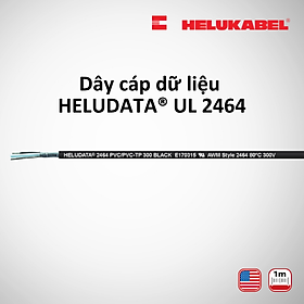 Dây cáp dữ liệu HELUDATA UL 2464 | 1 X 2 X 16 AWG | 2 x 1.5 mm²