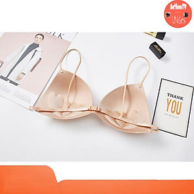 Áo Lót nữ AOTHUNTV Bra 2 Dây Đúc Su Đệm Mỏng,Dây Mảnh,Ko Gọng phù hợp mọi dáng 2 màu đen da
