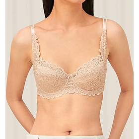 Áo lót ren nữ mút mỏng Triumph Form & Beauty 163 WP cúp chéo có gọng, ôm và nâng ngực, chống chảy sệ, phù hợp cho người ngực vừa và lớn