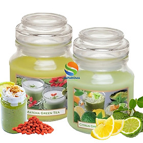 Mua Combo 2 hũ nến thơm tinh dầu Bartek Green Tea Pudding 130g - mattcha trà xanh  nến trang trí  thơm phòng  thư giãn  hỗ trợ khử mùi