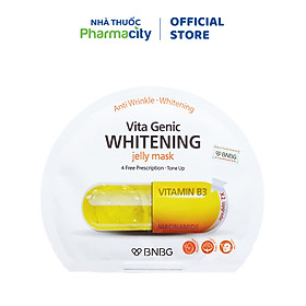 Mặt Nạ BNBG Vita Genic Hỗ Trợ Làm Sáng Da Whitening Jelly Mask (Miếng 30ml)