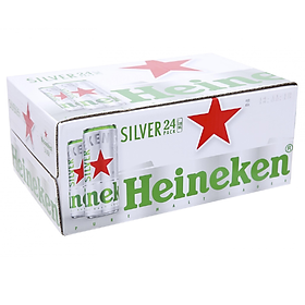 Big C - Thùng 24 bia Heineken Silver 330ml - 01319