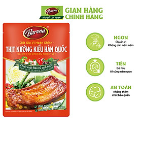 Combo 1 hộp (20 gói) xốt gia vị hoàn chỉnh Barona 80g 