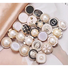 Tổng hợp nút áo kiểu size 1.5cm dành cho áo kiểu, áo len, tay áo vest