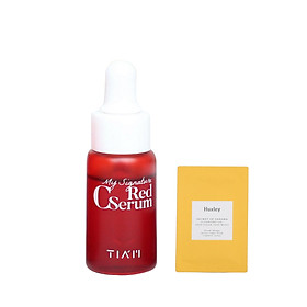Tinh chất phục hồi dưỡng trắng sáng da, mờ vết thâm Tiam My Signature Red C Serum 12ml + Tặng Kèm 1 Sample Huxley ( Loại Ngẫu Nhiên)
