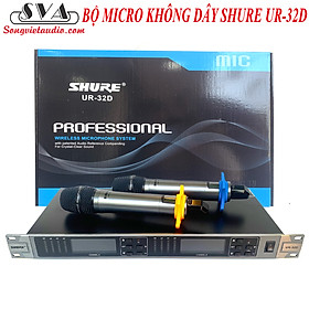 Mua BỘ MICRO KARAOKE KHÔNG DÂY SHURE UR-32D