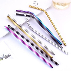 Mua Ống Hút Inox Màu