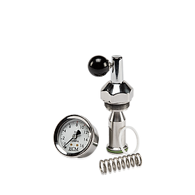 ECM E61 Flow Control Kit - Stainless Steel Mushroom White Gauge - Hàng nhập khẩu