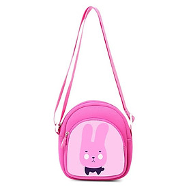 Túi đeo chéo trẻ em cao cấp (Thỏ hồng)