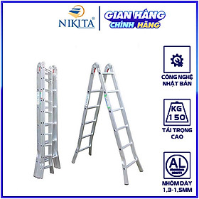 Hình ảnh Thang nhôm Nikita NKT- NIKA15