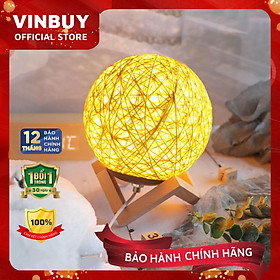 Đèn Ngủ Để Bàn Mặt Trăng, Đèn Trang Trí Decor - Điều Chỉnh Độ Sáng Theo Ý Muốn - Hàng Chính Hãng - VinBuy