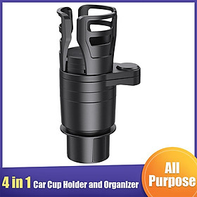 Car Beverage 4 in 1 Adjustable Size for Automotive Hydroflask Coffee