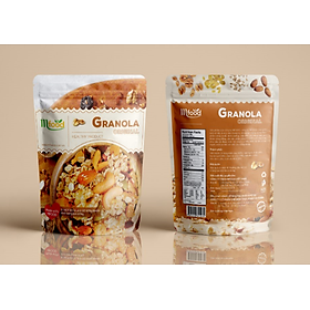 GRANOLA SIÊU HẠT TÚI 500GR 70% HẠT 30% YẾN MẠCH