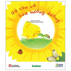 Gà Con Và Hoa Hướng Dương