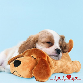 Puppy Toy with Heartbeat Dog Calming Behavioral Sleeping Training Plush Toys