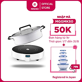 Bếp Điện Từ Đơn Mishio MK218 – Tặng Kèm Nồi Lẩu