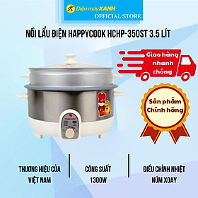 Mua Nồi lẩu điện Happycook HCHP-350ST 3.5 lít - Hàng Chính Hãng