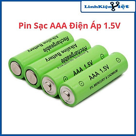 Pin sạc AAA điện áp 1.5V sạc nhanh, hiệu suất ổn định