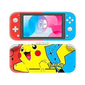 Mua Skin decal dán Nintendo Switch Lite mẫu Pokemon Pikachu nền xanh đỏ (dễ dán  đã cắt sẵn)