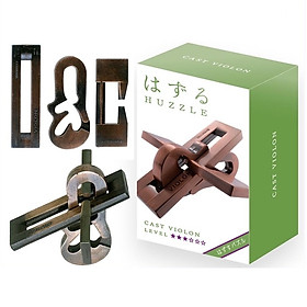 Đồ chơi trí tuệ Nhật Bản_Thử thách trí não_Violin - Hanayama Puzzle_Hack não & Độc đáo lạ_IQ Toys_Thông minh_Phát triển