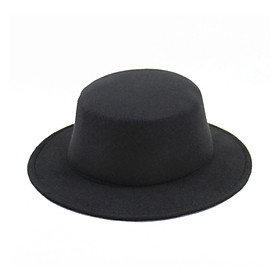 Nón mũ rộng vành nỉ fedora thời trang Hàn Quốc dona21112409