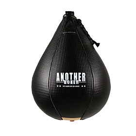 Tốc độ bóng xoay bộ tập thể dục quyền anh Pear MMA Punching PU Túi tốc độ Speedbag Base Phụ kiện Pera Boxeo Huấn luyện Thiết bị Color: Swivel