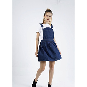 Đầm yếm jeans Good Morning