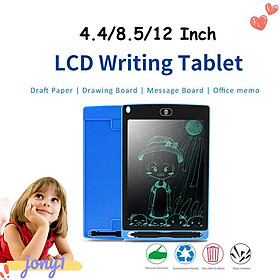 Máy Tính Bảng Tập Viết Cho Trẻ Em Màn Hình LCD JONY 4.4/8.5/12 Inch - green