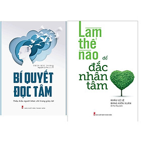 Combo Bí Quyết Đọc Tâm+Làm Thế Nào Để Đắc Nhân Tâm