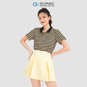 Quần váy nữ GUMAC QC08092 xếp li sang trọng