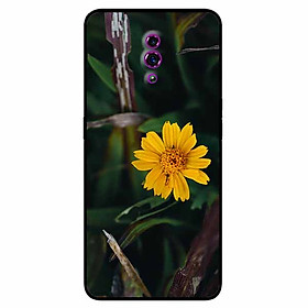 Ốp lưng dành cho oppo reno mẫu cúc vàng mờ ảo