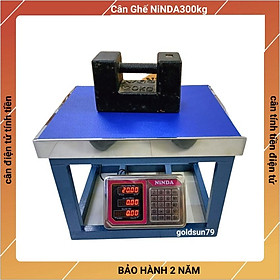 Mua cân điện tử tính tiền cân ghế NinDa ( 300kg ) màn hình LED đỏ ( bảo hành 24 tháng )