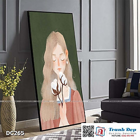 Mua Tranh đơn canvas treo tường Decor Thiếu nữ - DC265