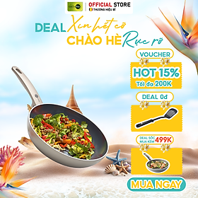 Mua Chảo chống dính ceramic cao cấp GreenPan Cam.Bronze 20cm cạn - 675914